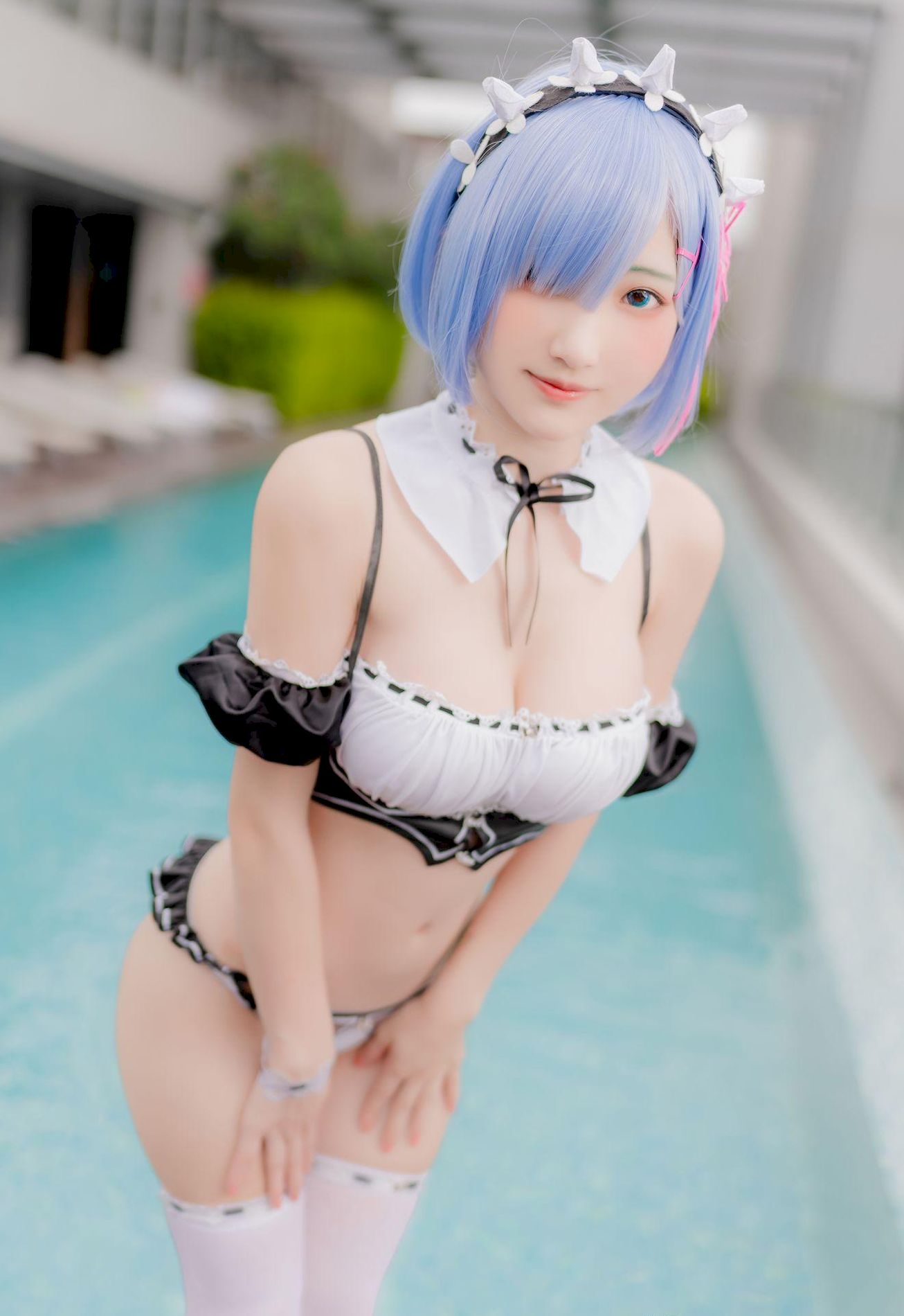 δ˽ Ӱ Rem Ӱͼ СDing swimsuit P.1 